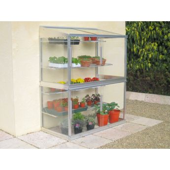 Anlehngewächshaus Growhouse