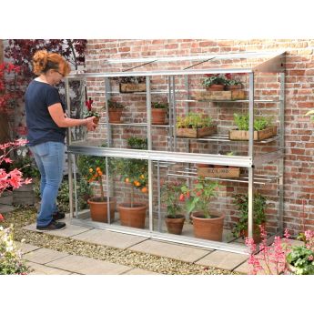 Anlehngewächshaus Growhouse L