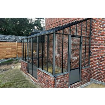 Anlehngewächshaus Gothic 233