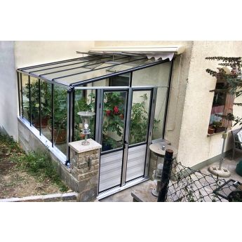 Anlehngewächshaus Maxi 233 on Wall