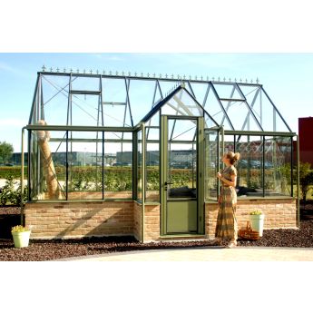 Gewächshaus Victoria 309 on Wall mit Kapelle klein