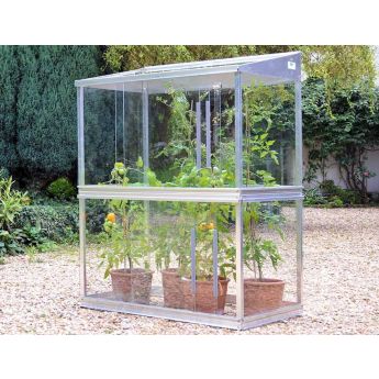 Tomatenhaus aus Glas