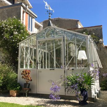 Gewächshaus Classique mit Aluminiumsockel